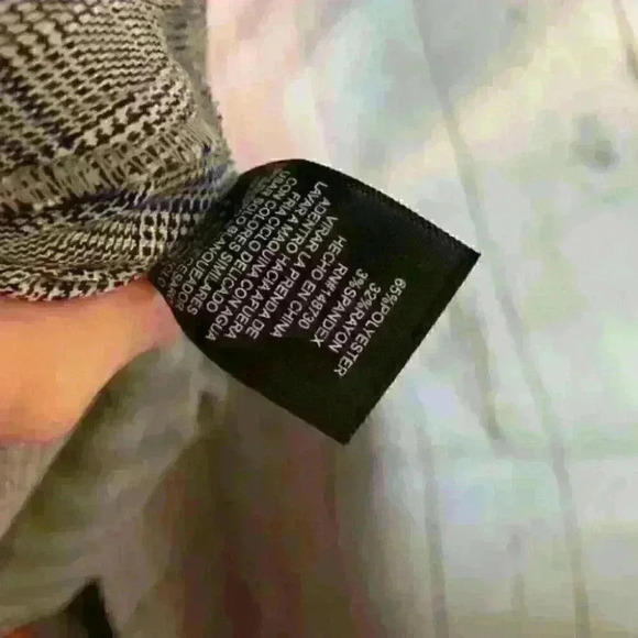 nwt beige eci plaid ruffle dress 4 - Picture 11 of 14